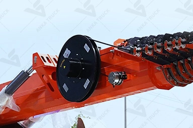 Pentagonal synchronous telescopic boom