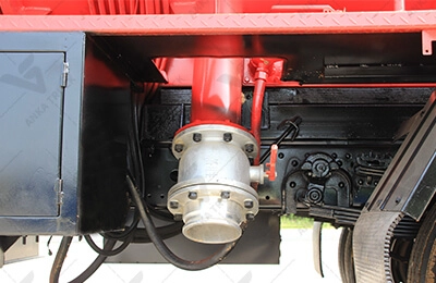 Forced discharge device