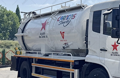 Sewage suction tank