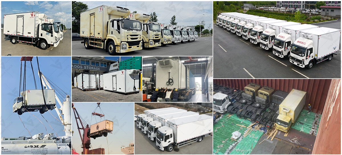 ISUZU 5 Ton Reefer Truck for Fresh Produce