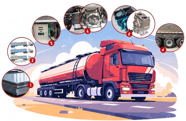 ISUZU 10000L Fuel Bowser Dispenser Tanker Truck