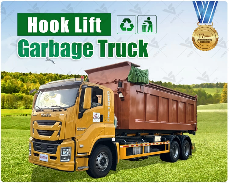 ISUZU GIGA 11T Hook Lift for Construction Fleets