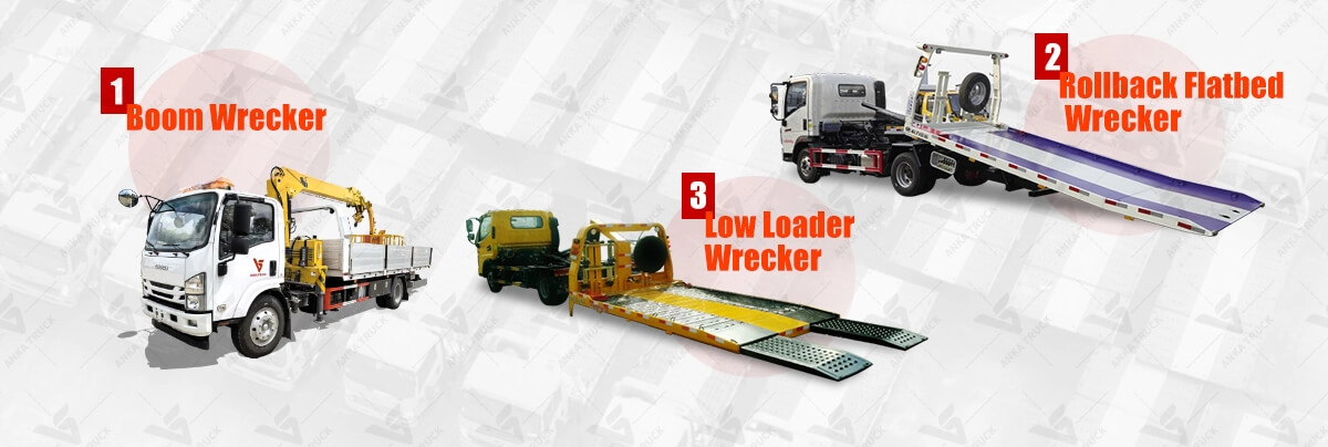 ISUZU 6 Ton Low Loader Wrecker for Sports Cars