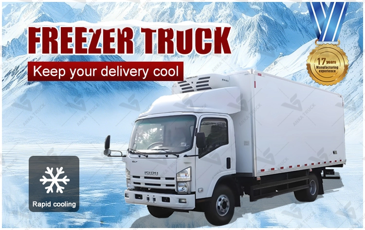 ISUZU 5 Ton Reefer Truck for Fresh Produce