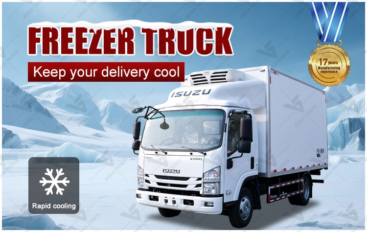 ISUZU GIGA 32 ft Reefer Truck for Frozen Meat