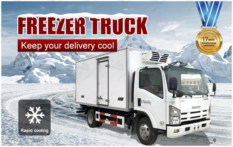 ISUZU 4.2m Insulated Box Truck for Cold Storage