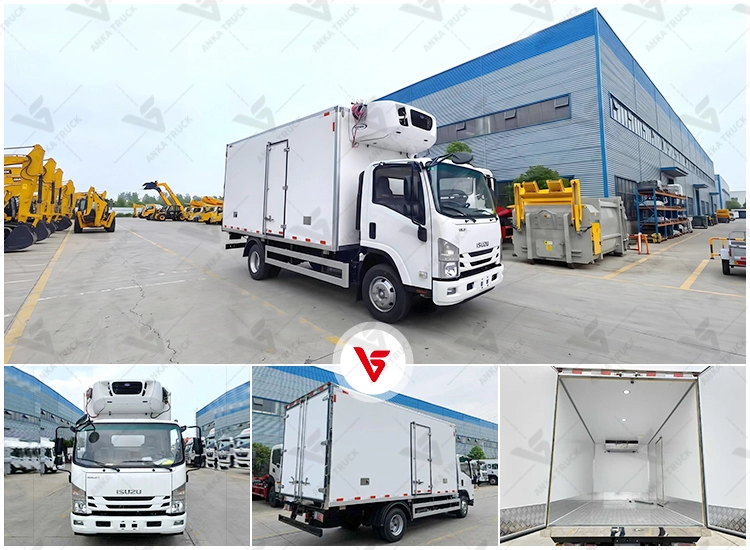 ISUZU 4.2m Freezer Lorry for Food Delivery