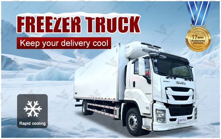 ISUZU GIGA 9.6m Reefer Truck for Long Haul