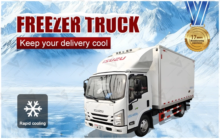 ISUZU 4.5 Ton Pharma Reefer Truck for Vaccines
