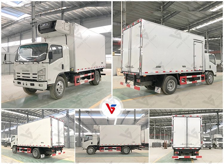 ISUZU 6 Ton Cooling Box Truck for Food Fleets