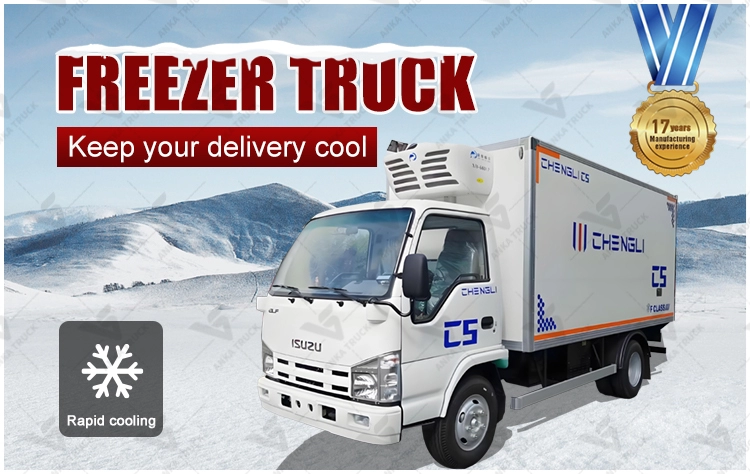 ISUZU -18C Freezer Truck for Meat and Seafood