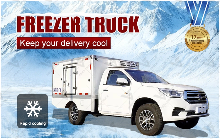 ISUZU 2 Ton Pickup Reefer Van for Express Fleets