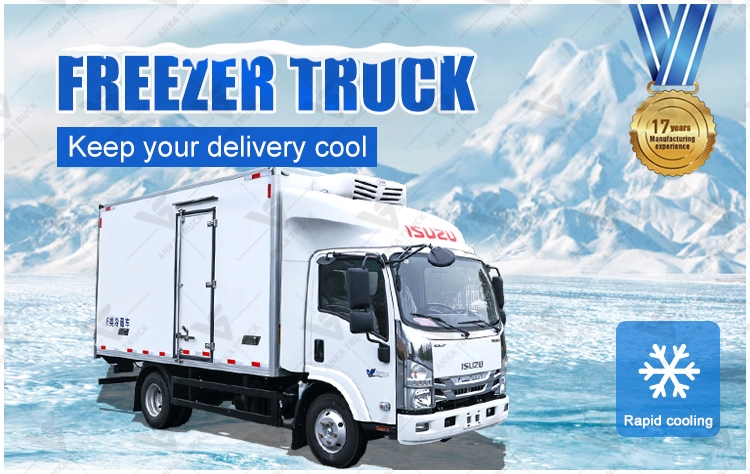 ISUZU M100 5 Ton Freezer Truck for Frozen Fish