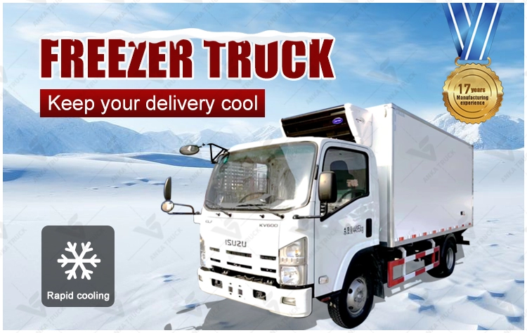 ISUZU 10 Ton Reefer Truck for Meat Wholesalers