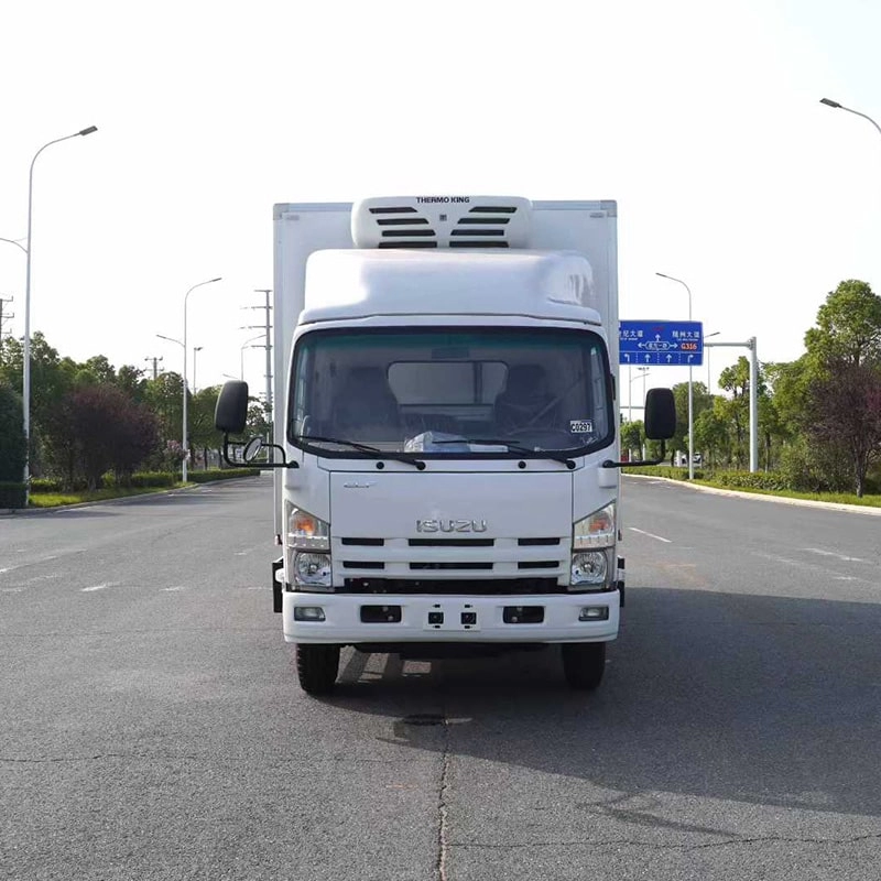 Isuzu Reefer Box Truck for Fish Delivery