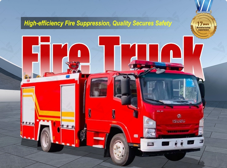 ISUZU KV700 6000L Foam Truck for Logistics Hubs