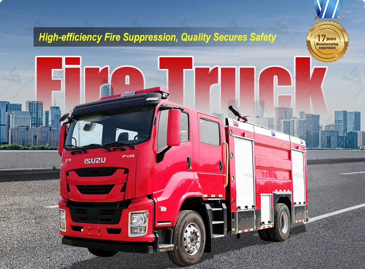 ISUZU FTR 10000L Foam Truck for Airport Depots