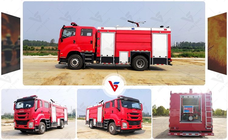 ISUZU FTR 10000L Foam Truck for Airport Depots