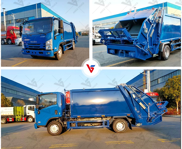 ISUZU KV100 12CBM Compactor for Suburban Towns