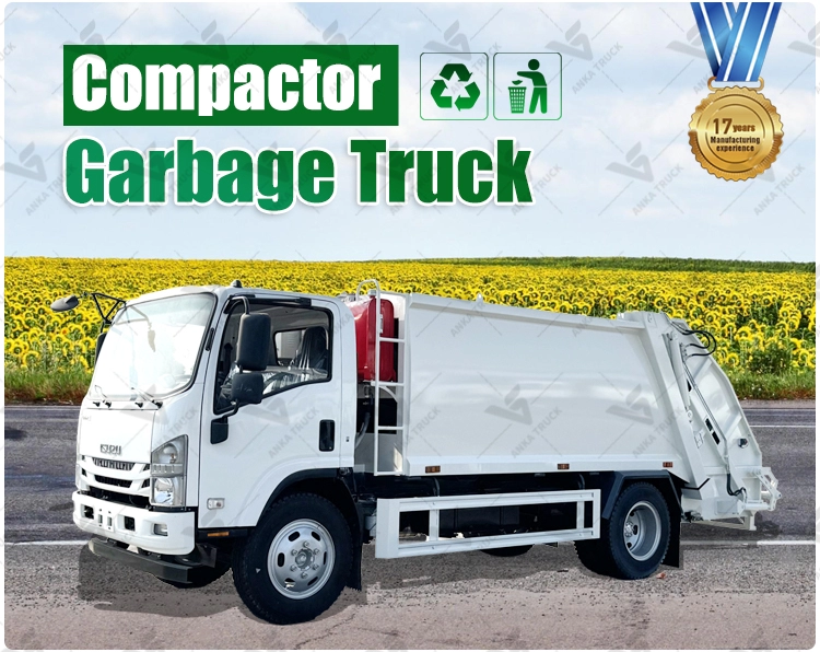 ISUZU ELF 12CBM Compactor for Industrial Parks
