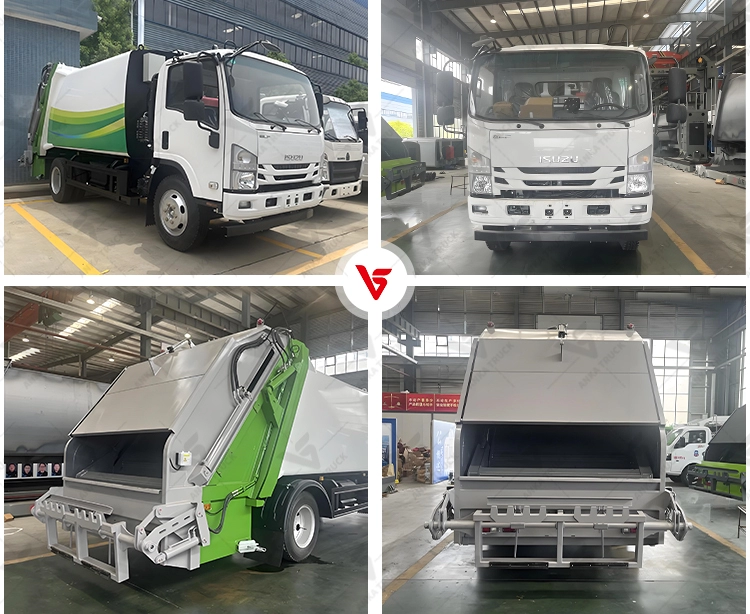 ISUZU ELF 10CBM Compactor for Housing Estates