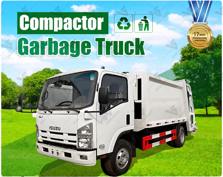 ISUZU ELF 10CBM Compactor for Street Sanitation