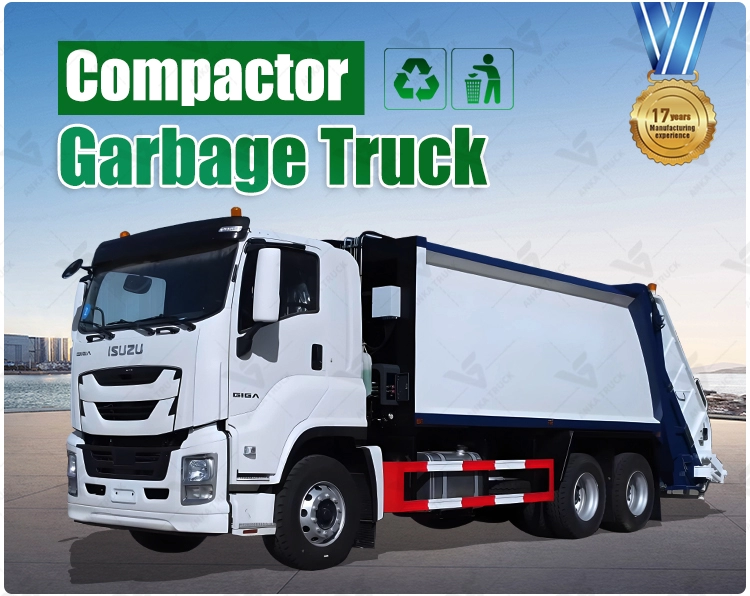 ISUZU GIGA 20CBM Compactor for Transfer Stations