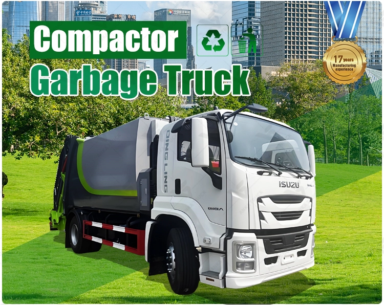 ISUZU GIGA 13CBM Compactor for Municipal Fleets