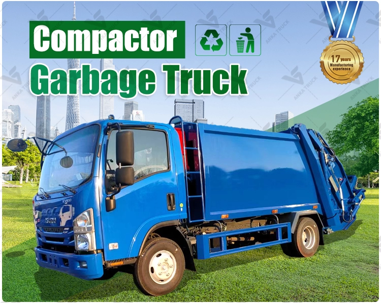 ISUZU KV100 12CBM Compactor for Suburban Towns