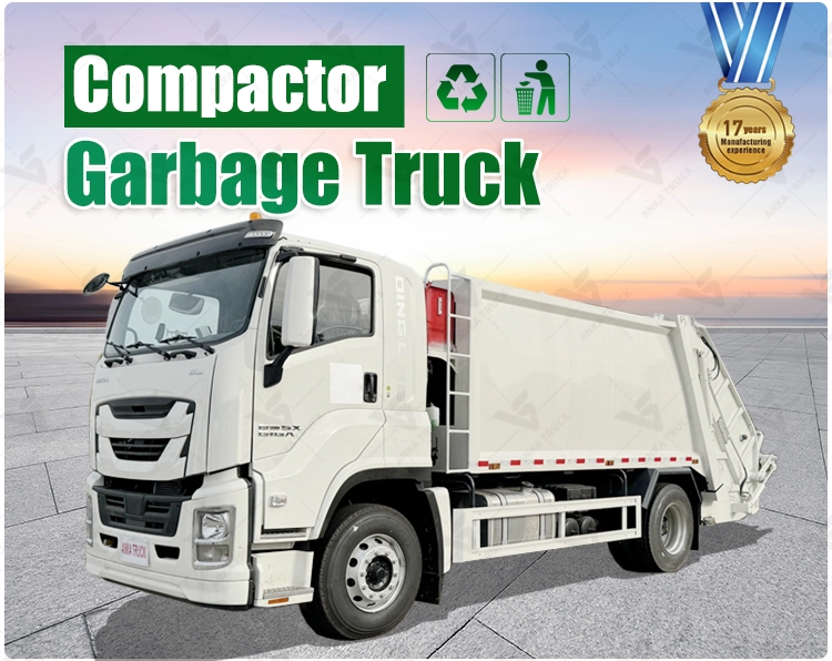ISUZU GIGA 15CBM Compactor for Waste Contractors