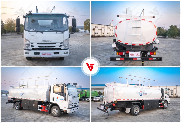 ISUZU 8 Ton 10000L Fuel Delivery Truck for Mines