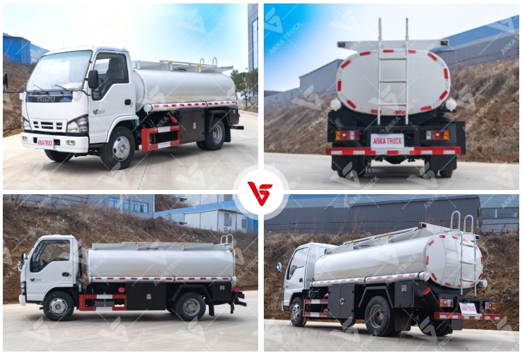 ISUZU 5 Ton 6000L Fuel Tanker for Gas Stations