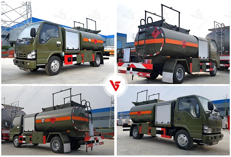 ISUZU 3000L Compact Fuel Dispenser Truck for Job Sites