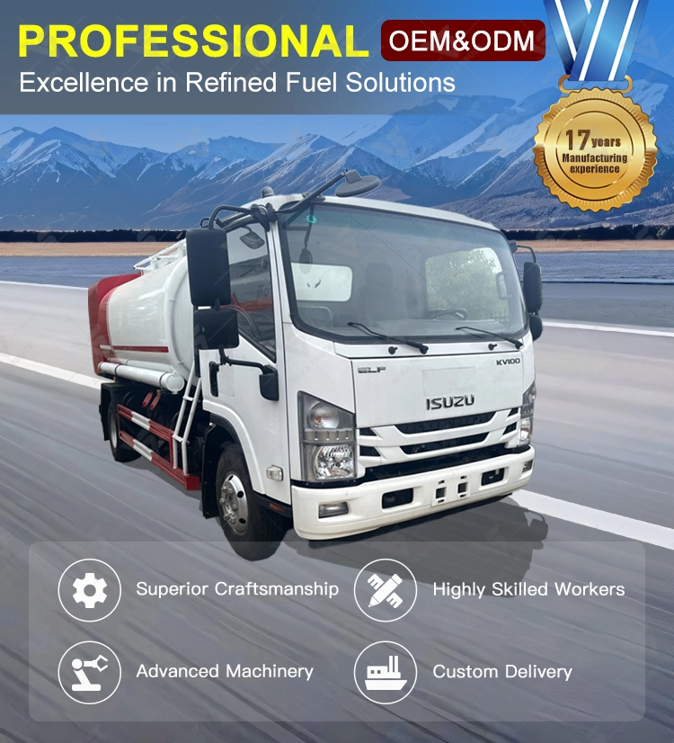 ISUZU 3500L Fuel Dispenser Truck for Resellers