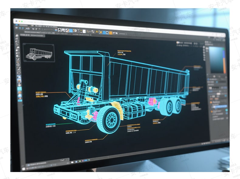 Isuzu Dump Truck Body Layout