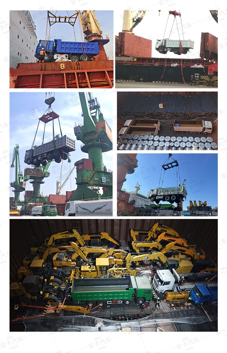 Isuzu Dump Truck Packing and Shipping