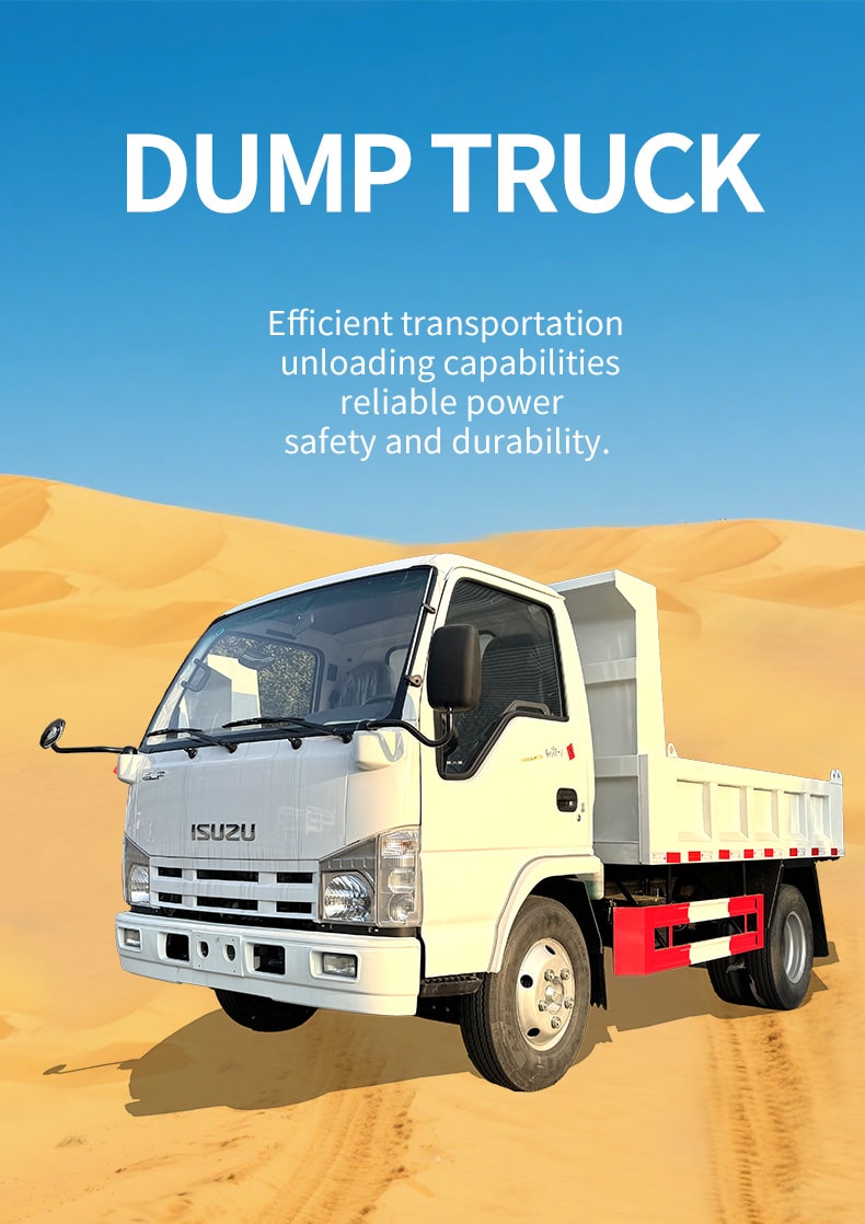 Isuzu Dump Truck Hero Image
