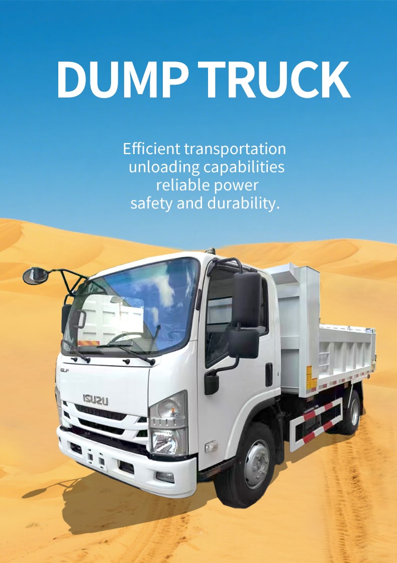 Isuzu Dump Truck Hero Image