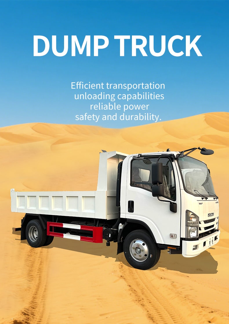 Isuzu Dump Truck Hero Image