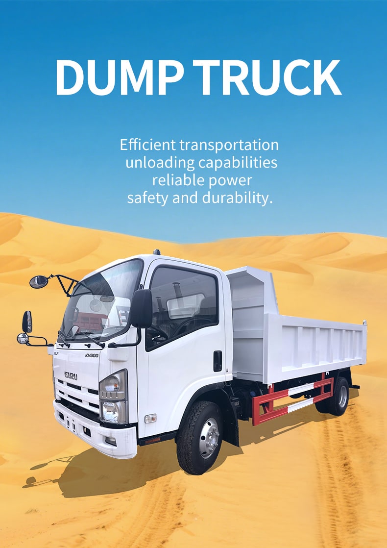 Isuzu Dump Truck Hero Image