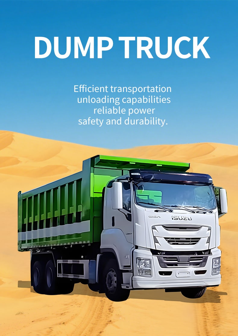 Isuzu Dump Truck Hero Image