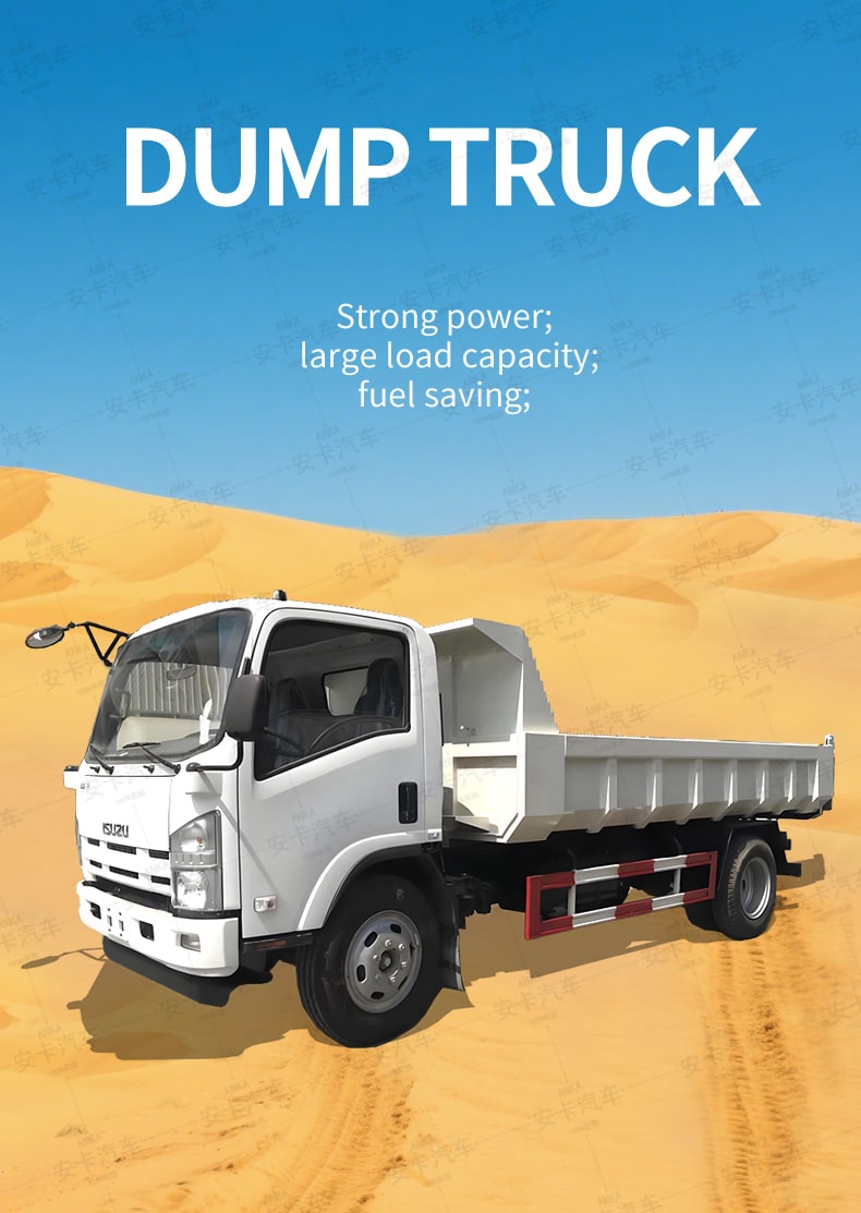 Isuzu Dump Truck Hero Image
