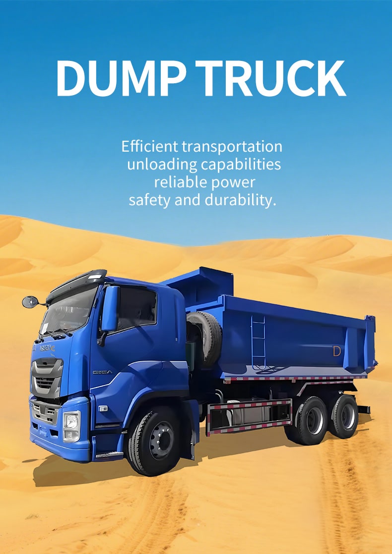 Isuzu Dump Truck Hero Image
