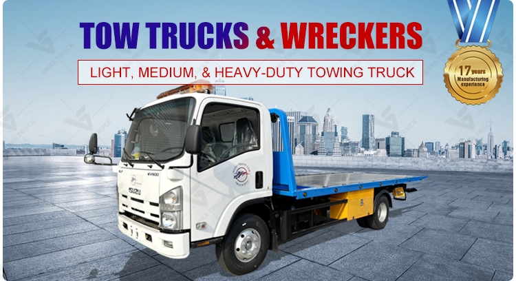 ISUZU KV600 5 Ton Wrecker for Patrol Teams