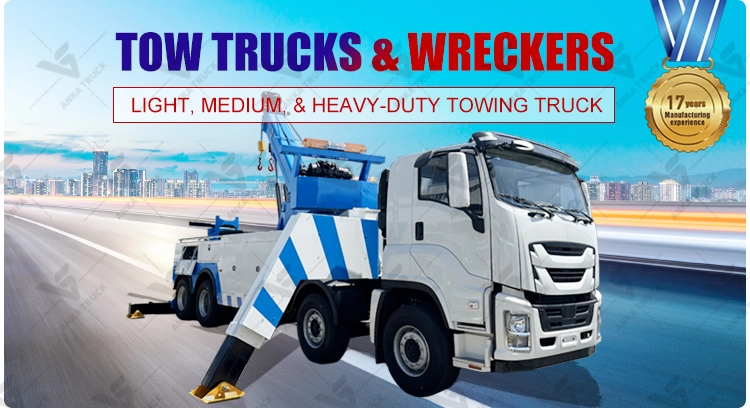ISUZU 50 Ton Rotator Wrecker for Highway Rescue