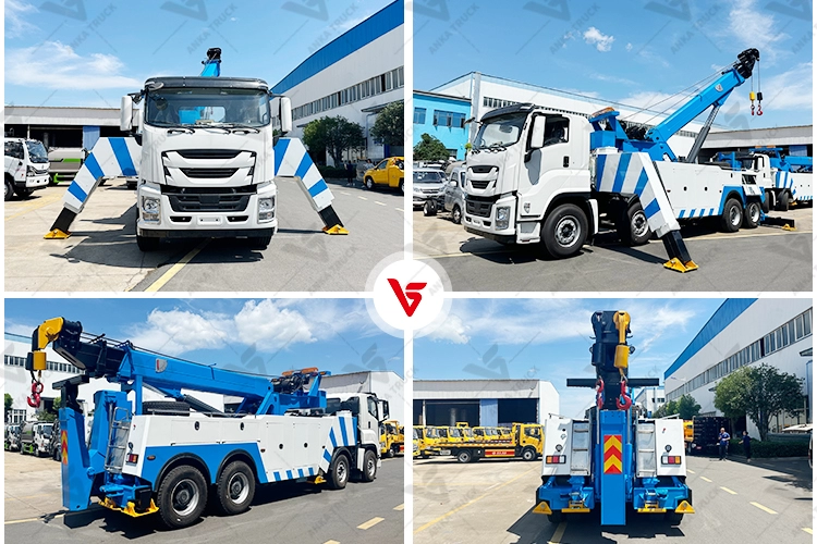 ISUZU 50 Ton Rotator Wrecker for Highway Rescue