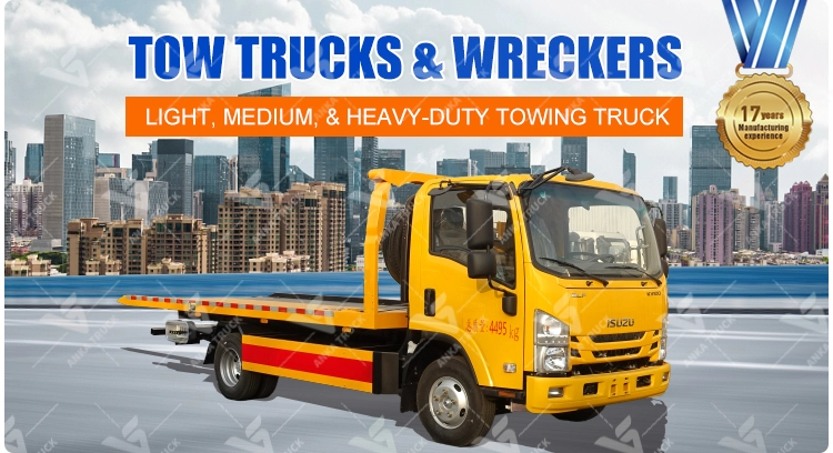 ISUZU 5 Ton Rollback Wrecker for Tow Operators