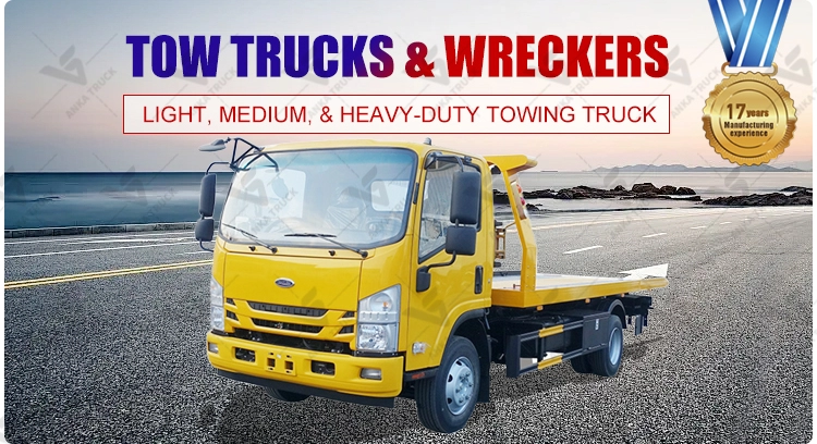 ISUZU 4 Ton Flatbed Wrecker for Auto Workshops