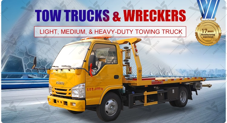 ISUZU 6 Ton Heavy Wrecker for Collision Fleets