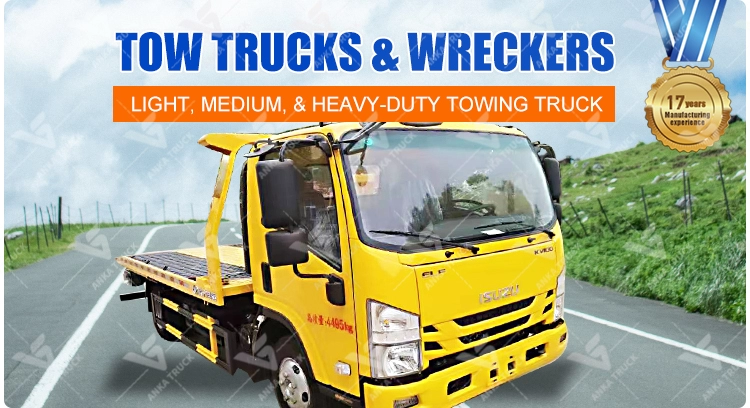 ISUZU 3 Ton Small Wrecker for Garage Rescue
